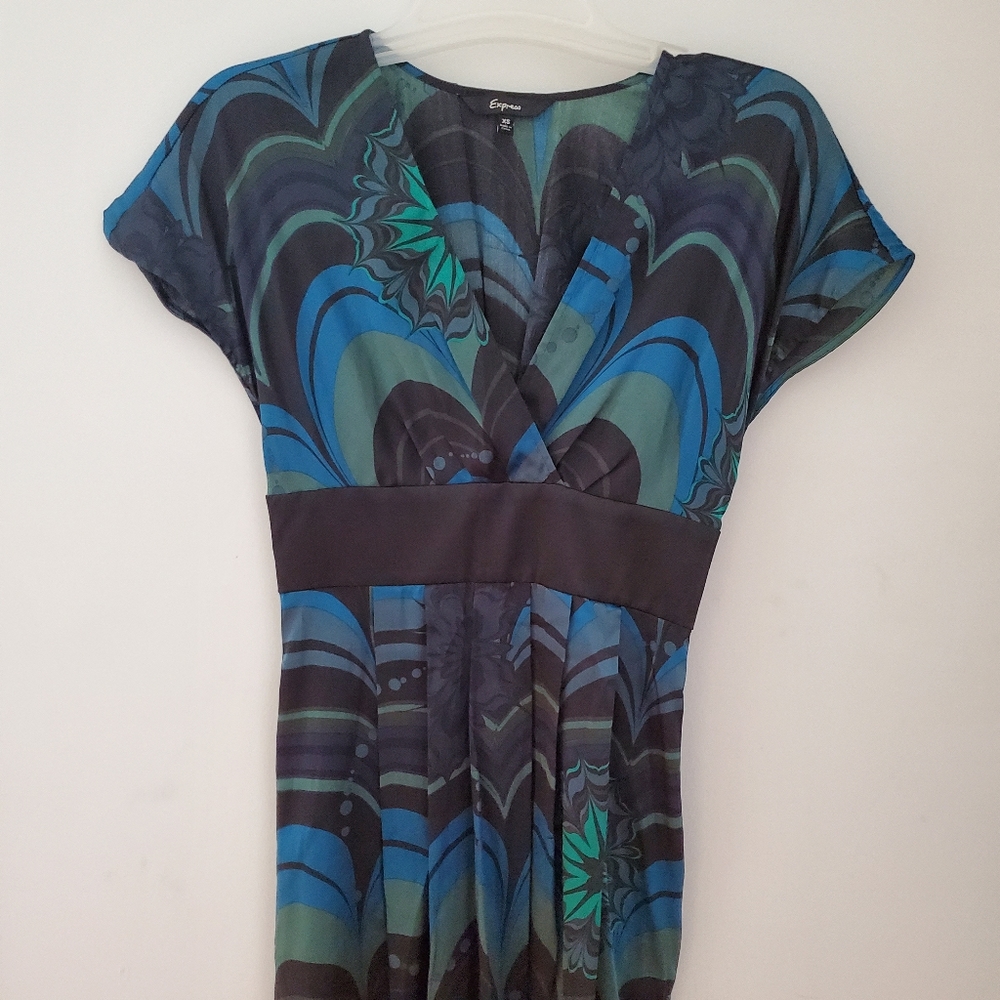 Express silk summer dress